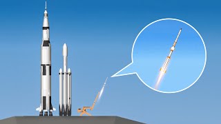 Japanese Lambda 4S Rocket Launch (Spaceflight Simulator - SFS)