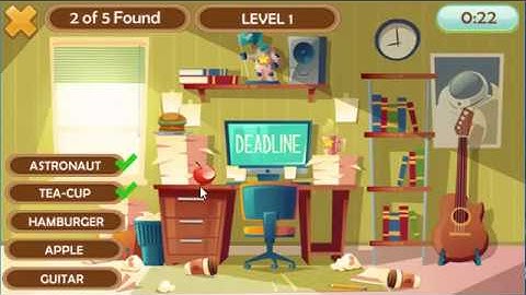 Hidden Object - Html5 Game (Capx)