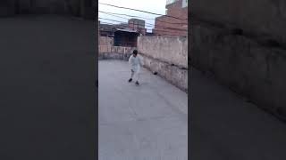 Daim Haider Playing Cricket