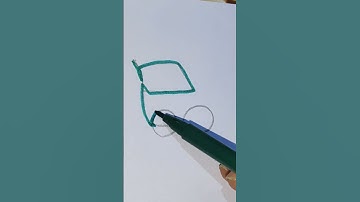 one line draw the entire shape // Is there any answer to this question ⁉️