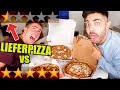 1 Stern VS 5 Sterne Pizza Lieferservice bestellen