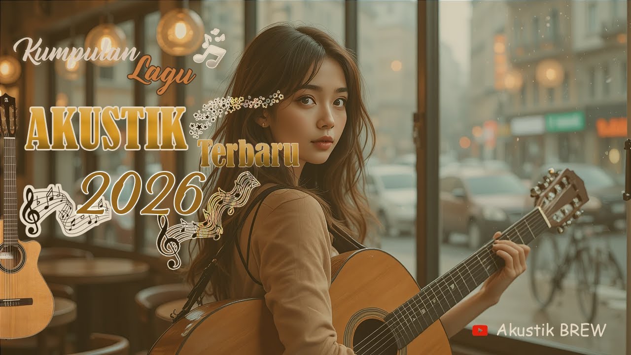 Akustik Brew 🎧🌸 | Lagu Akustik Terbaru 2026 Healing Vibes 🤍