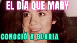 EL DÍA QUE MARY CONOCIÓ A GLORIA TREVI ❤️‍🔥 EN MINIFALDA, BOTAS BLANCAS Y CON NOVIO FORMAL #serie