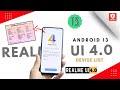 Realme UI 4.0 Device List || Android 13 New Update for realme Devices 💥