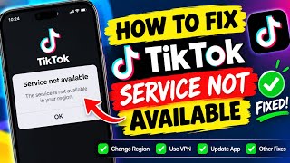 How to fix tiktok service not available (2026)