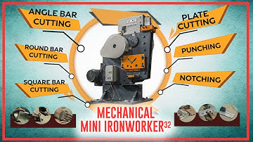 Mini Mechanical Ironworker Machine (Punching & Shearing Machine) by TL PATHAK GROUP