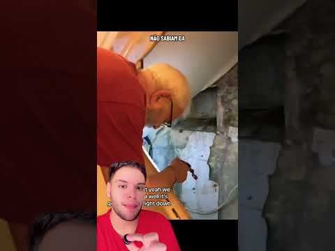 ENCONTREI UMA PORTA SECRETA EMBAIXO DA ESCADA 😱 #curiosidades #impressionante #bizarro