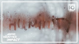 What happens to your body when humidity is high?