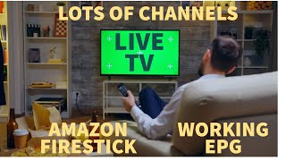 Live Tv with working EPG. For the Firestick screenshot 5