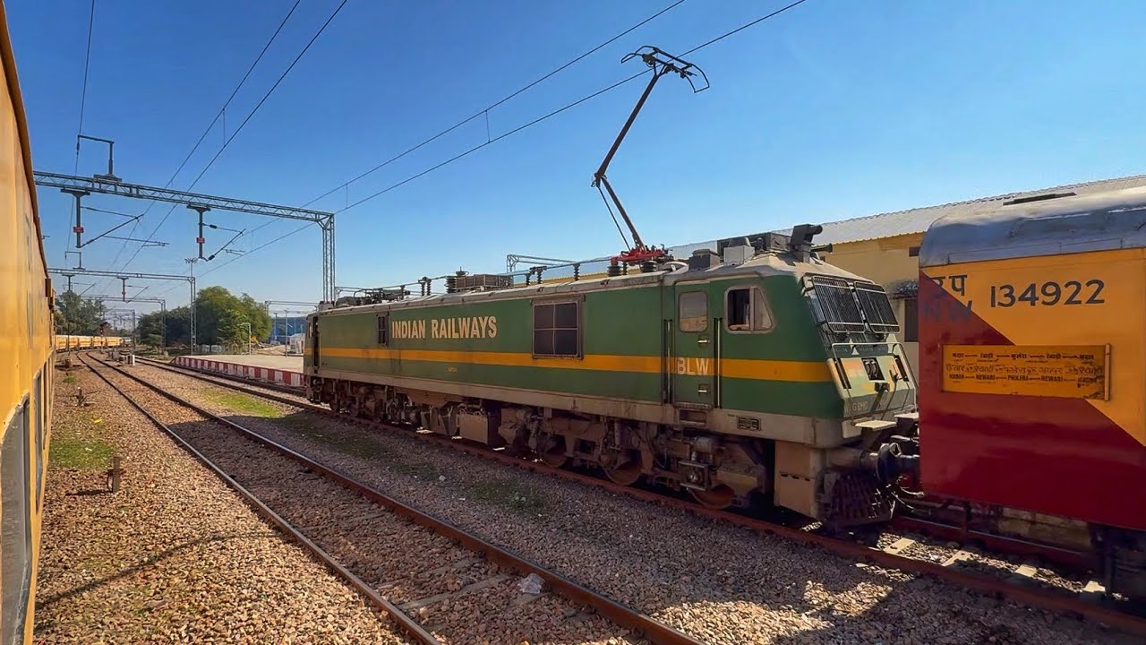 Jaisalmer Jaipur Leelan Express Departure from Phulera Jn | Phulera Rewari Express