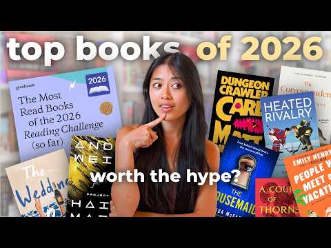 THESE are the MOST POPULAR books of 2026... worth the hype? 📚👀
