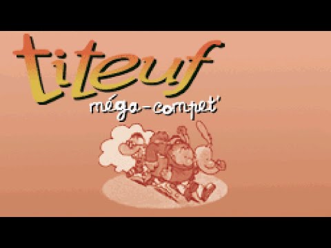 Titeuf Ze Gag + Méga Compet' - 2 Jeux En 1 Sur GBA (PAL, Complet, Très Bon état)