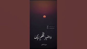 سورة الطور(48) (49)