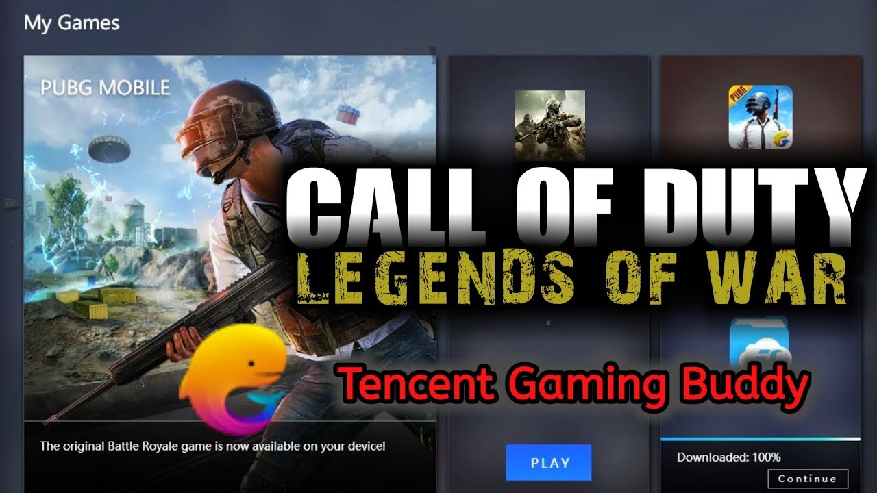 Play Call of Duty Legends of War on Tencent Gaming Buddy Emulator - How to  Setup Keyboard Layout - 