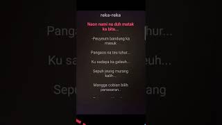 Peyeum Bandung lirikkaraoke fyp