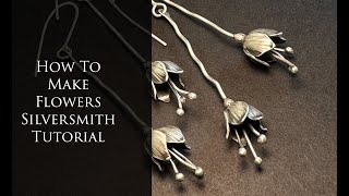 How I Make My Flower Buds In Sterling Silver