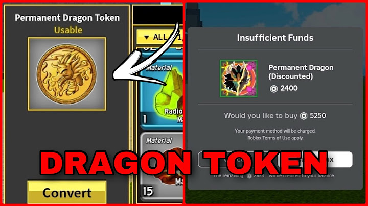 Blox Fruits NEW Update "Dragon Tokens" Explained