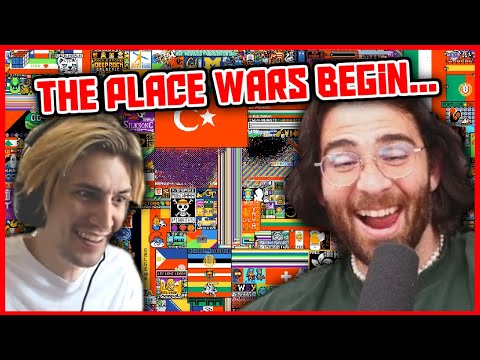 Thumbnail for Hasanabi Learns About r/place And Forms An Alliance With XQC