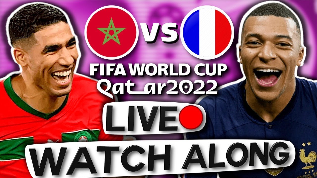 France vs Morocco Live Watch Along 2022 FIFA World Cup Semi-Finals w/ Maqwell