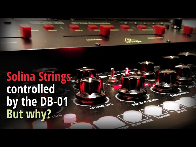 Solina Strings controlled by the DB-01. But why? - YouTube