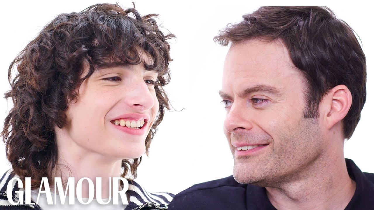 Bill Hader and Finn Wolfhard Interview Each Other | Glamour