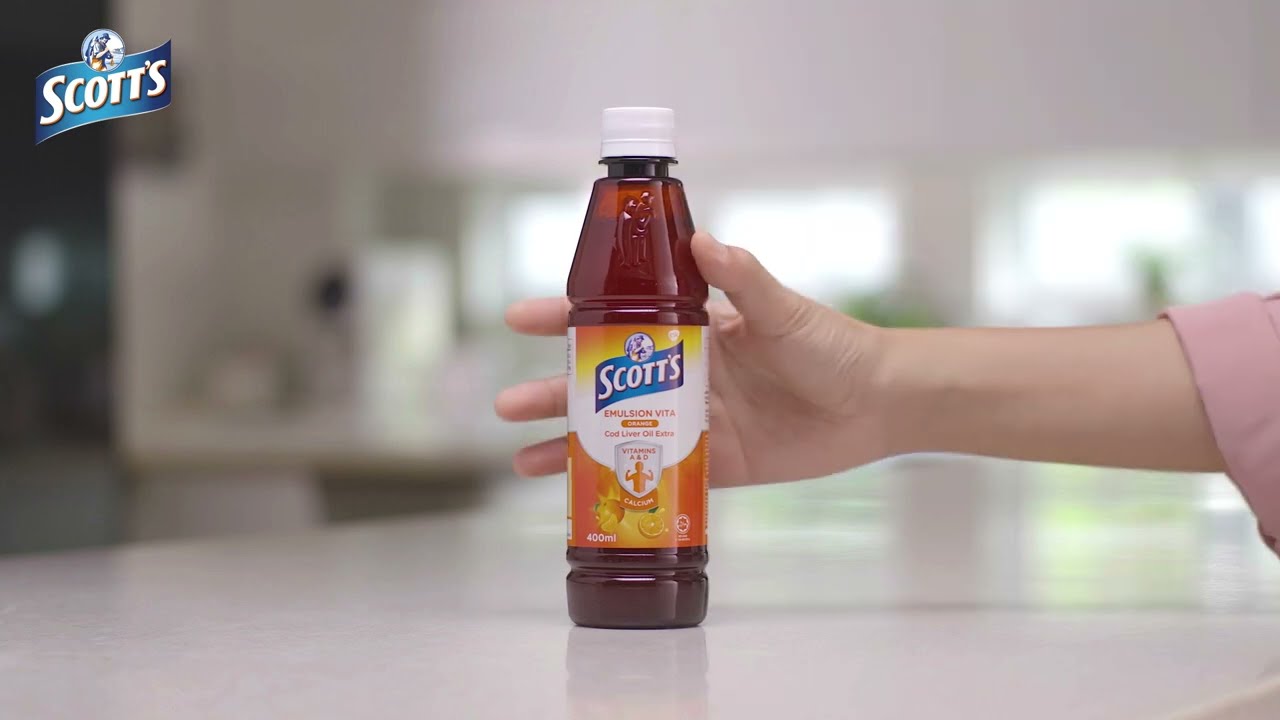 Scott's Emulsion Supports Good Health for Your Kids