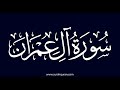 المصحف المرتل بقصر المنفصل 3 سورة آل عمران تراويح رمضان 1442 هـ القارئ عمران منصور 