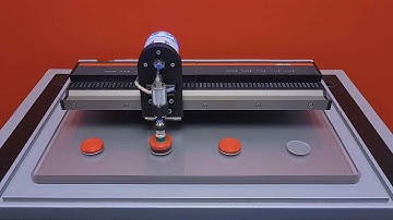 XTS with NCT | Moving handling system with vacuum cup