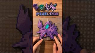 Pokémon No.33 Nidorino - perlerbeads nidoking nidoran pixelart #pokemon#nidoking#nidoran#nidorino