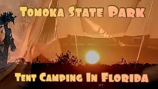 Peaceful Tent Camping at Tomoka State Park    #adventure #camping
