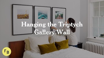 How-To Hang the Triptych Gallery Wall | Framebridge