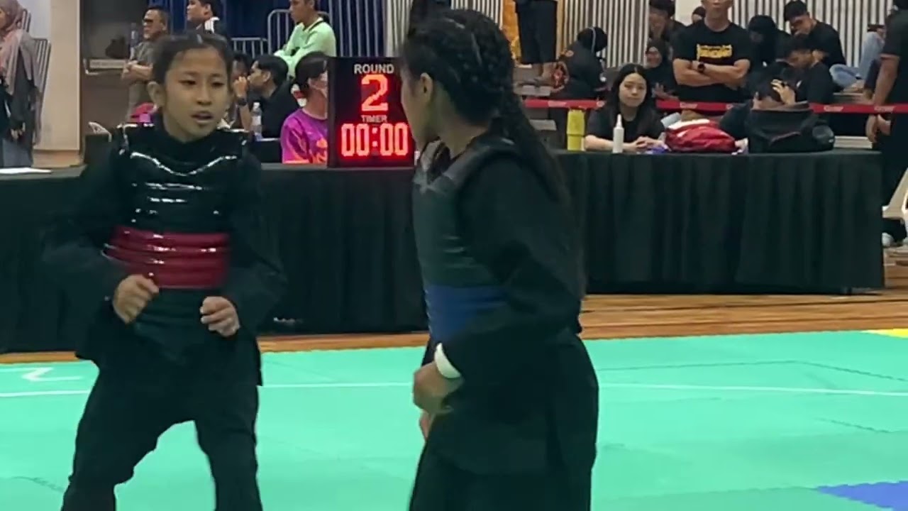 NPSC Final - 2026 PSB (Mya Zara) vs AQ (Zara) #silatkids #Singapore #indonesia #silat