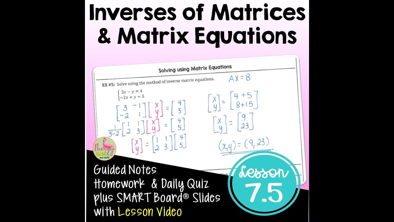 7 5 Lesson Video - YouTube