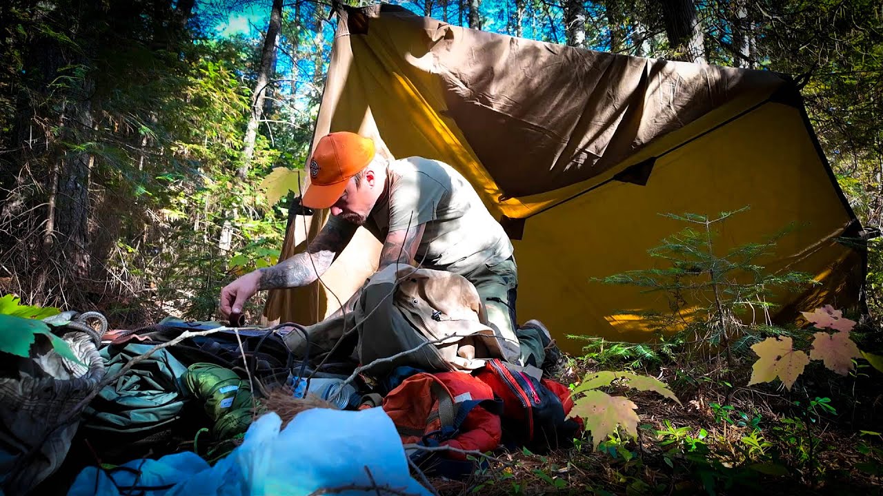 Joe Robinet's Meandering Maker M3 Waxed Canvas Bushcraft Pack