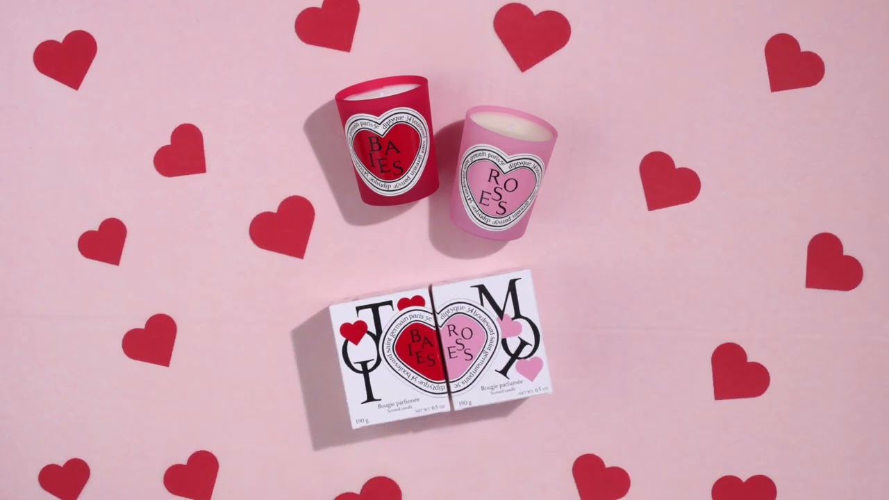Duo of Baies & Roses candles | DIPTYQUE PARIS - YouTube