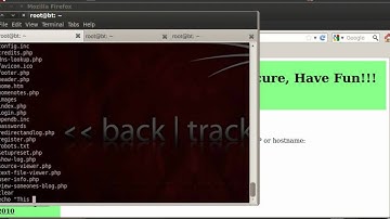 Perl one liner reverse shell demo (One Request Ownage) + Mutillidae