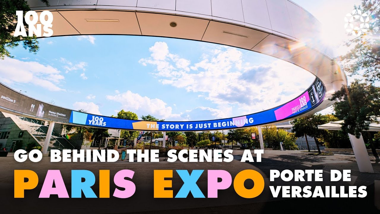 Paris Expo Porte de Versailles is turning 100. Discover the venue like never before.