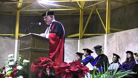 Dr. Karl Roider's Diploma Ceremony Address Fall 2011