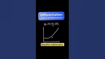 what is differentiation? | beautiful mathematics 💯