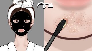 How to get rid of wrinkles丨satisfying blackheads removal【Meng's Stop Motion】