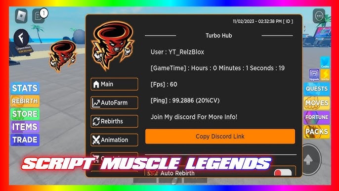 Muscle Legends Script – Safe Farm, Auto Equip & More (2023)