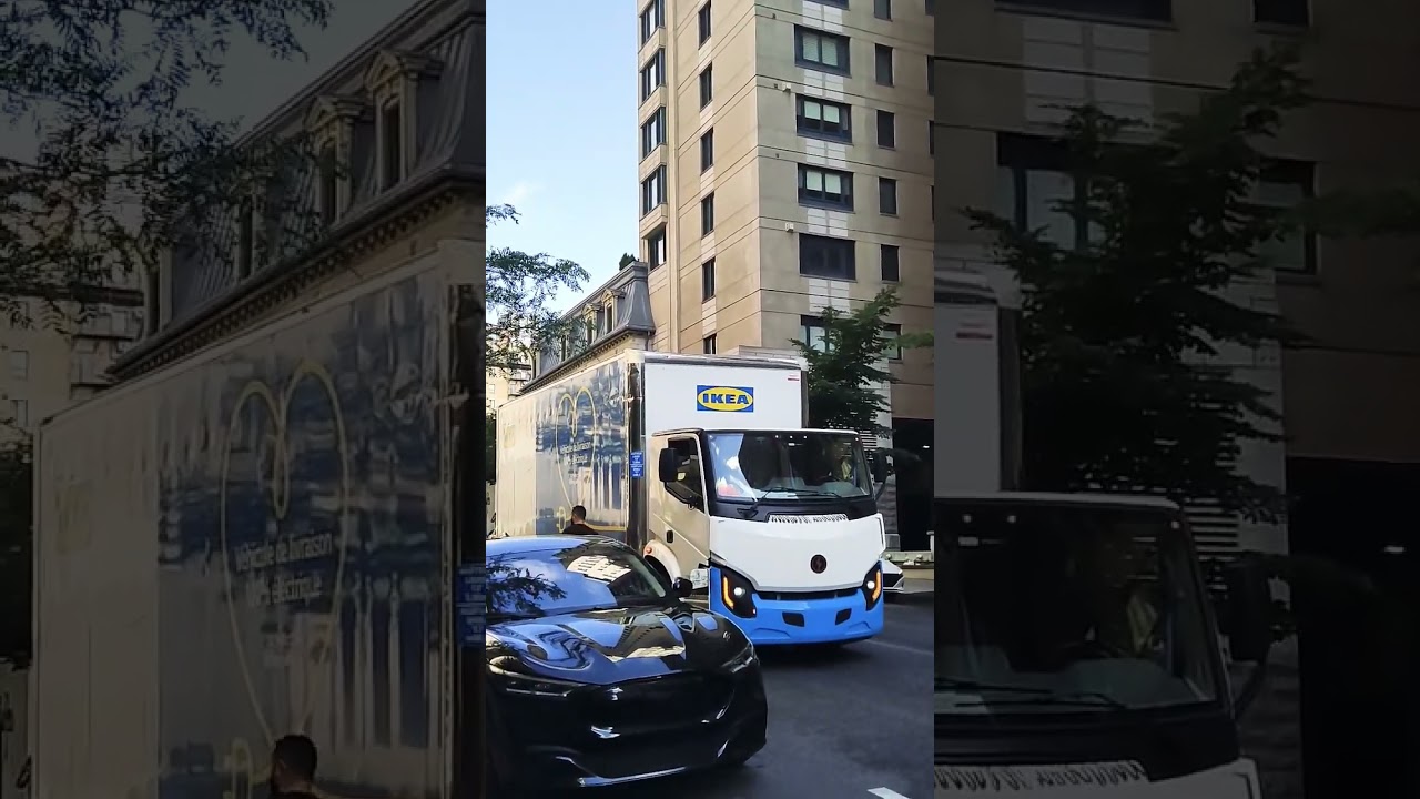 Electric delivery vehicle IKEA