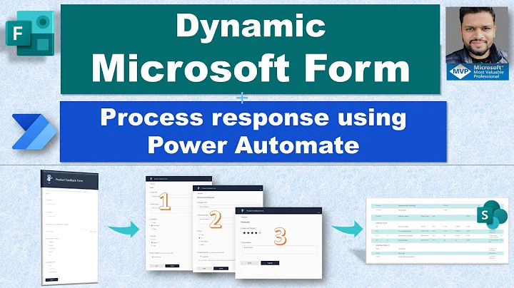 Create Dynamic Microsoft Form and Process Response using Power Automate