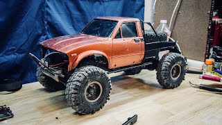 Rc4Wd C2X, Major Changes, Flatbed & Cab, Part 1, Mounting The Cchand Bed