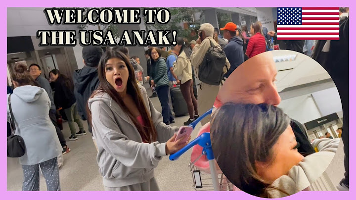 WELCOME TO THE USA ANAK! - ERICA AHERN! 🇺🇸
