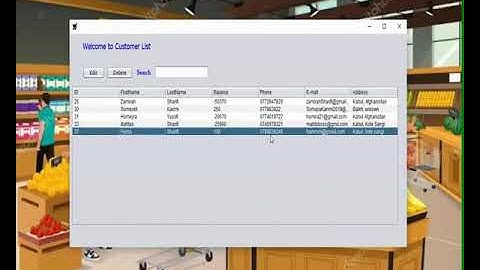 Super market management system project using java and mysql