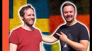 SWEDISH VS GERMAN with @GetGermanized  Language challenge