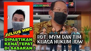 Ternyata ‼️Lawyer ini yang Kawal Pdt MYM Laporkan Julius HMC. Auto Kena Nih Julius !