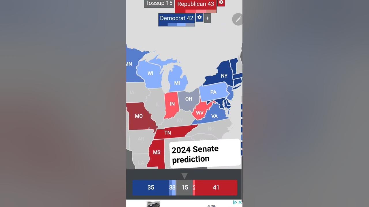2024 senate prediction YouTube
