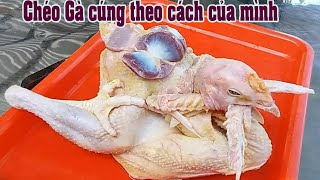 Chéo Gà cúng theo cách của mình (Người Miền Tây)